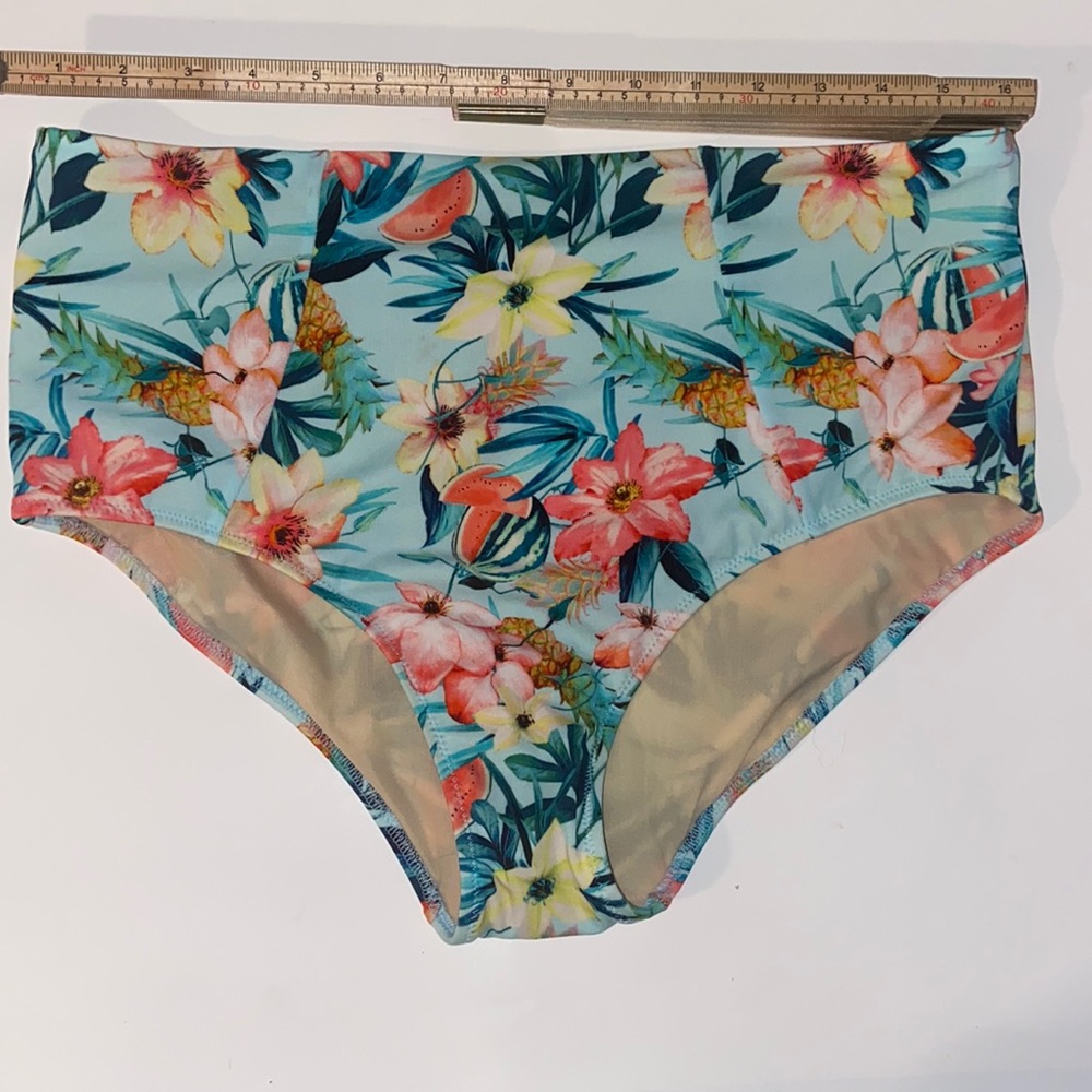 Elomi swim bottoms floral NWT size 12